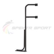 Стойка угловая хореографического станка двухрядного напольного Пуанте