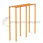 Рукоход прямой 3000 мм, для спортивных площадок высота 2,5 метра