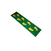 Коврик массажный со следочками 40х180 см рифленая поверхность