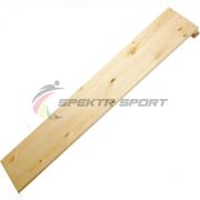 Доска наклонная навесная 2000х260х40 мм (дерево) зацеп - брусок