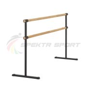 Переносной хореографический станок двухрядный Аллегро. Бук