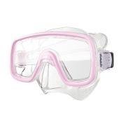 Маска для плав. Salvas Domino Jr Mask, CA105C1TFSTH, безопасн.стекло,Silflex, р. Junior, розов