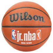 Мяч баск. WILSON JR.NBA Fam Logo Indoor Outdoor, WZ2009801XB7, р.7 композит, бутил. кам., коричневый