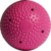 Мяч для хоккея на льду I.V.P, MR-MH, FIB Appr,пластик/дерево, ярко-малиновый