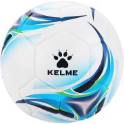 Мяч футб. KELME Vortex 18.2, 8301QU5021-113, р.5, 32 панели, ПУ, термосшивка, бело-синий