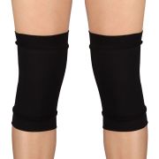 Наколенники для гимнастики и танцев INDIGO, SM-113-BK, р. L,от 15лет,хлопок, эластан, ПУ, черн