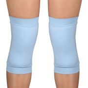 Наколенники для гимнастики и танцев INDIGO, SM-113-BL, р. L,от 15лет,хлопок, эластан,ПУ, голуб