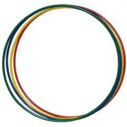 Обруч алюминиевый гимн. d 750мм, MR-OAl750Сol, 300г, окрашенный, ТОЛЬКО УПАК. ПО 5 ШТ
