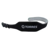 Пояс тяжелоатлетическийTORRES, PRL619018XL, р.XL (130 см), шир. 15 см, нат.прес.кожа, черный