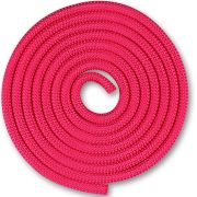 Скакалка гимнастическая INDIGO, SM-121-F, утяжеленная, 150г, длина 2,5м, шнур, фуксия