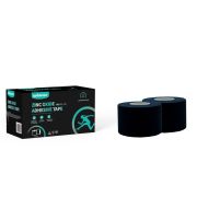 Тейп жесткий спортивный Winner,оксид цинка,612112, 3,8 см*9,1м, чёрный, 32 шт/уп