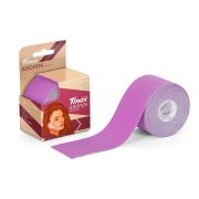 Тейп кинезиологический Tmax Beauty Tape (5см x 5м),арт.423241,хлопок, сиреневый