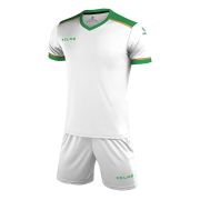 Форма футб. взросл. KELME, 3871001-105-S, р.S, 100% полиэстер, бело-зеленый