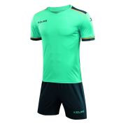 Форма футб. взросл. KELME, 8351ZB1158-328-M, р.M, 100% полиэстер, мятно-т.зеленый