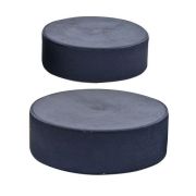 Шайба хоккейная оф.стандарт, MR-XS75, диам. 75 мм, выс. 25 мм, вес 170гр, РОССИЯ, резина, черная