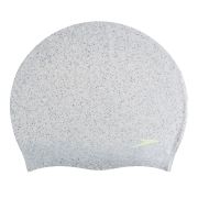 Шапочка для плав. SPEEDO Recycled Cap AF, 8-11308C798, БЕЛО-ЧЕРНЫЙ, силикон