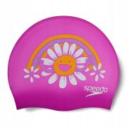 Шапочка для плав. дет. SPEEDO Boom Silicone Cap Jr, 8-0838615956, РОЗОВЫЙ, силикон