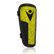 Щитки футб. MACRON Lister JR, 5023073-NGRN-JR, без голен.,с застежками, ЭВА,пласт,черно-желтый