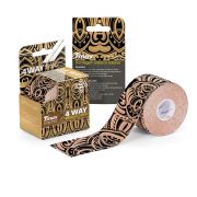 Тейп кинезиологический Tmax 4 WAY Pattern Tattoo (5 см x 5 м), 20211228, тату