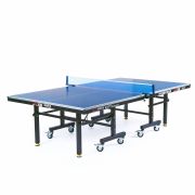 Стол для наст. тенниса DOUBLE FISH 201C-2, Indoor, для закрытых помещений, толщина 18мм, синий