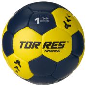 Мяч ганд. TORRES Training, H32451, р.1, ПУ, 4 подкл. слоя, руч. сшивка, мультиколор