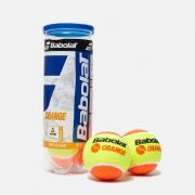 Мяч теннисный детский BABOLAT Orange, 501035, уп.3 шт, войлок, шерсть, нат.резина, желто-оранжевый