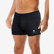 Плавки-шорты TYR Energia Durafast Elite Solid Square Leg, SQDUS7A-001, р.34 (рос.50), черный