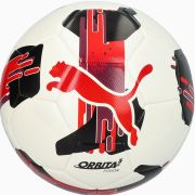 Мяч футб. PUMA Orbita 5 Fusion, 08433104, р.4, 32 пан, ТПУ, термосшивка,  бело-красный