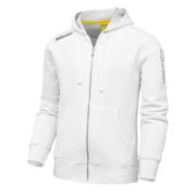 Куртка от костюма с капюшоном муж. MIKASA MT526-022-S, р.S, 70% хлопок 30% полиэстер, белый