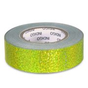 Обмотка для гимнастического обруча INDIGO Crystal IN139-GOL, 20мм*14м, на подкл, золотистый