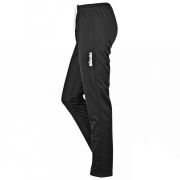 Брюки трен. жен. MIKASA MT706-049-M, р. M, 100% полиэстер, черный