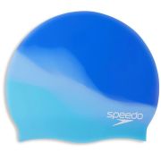 Шапочка для плав. SPEEDO Multi Color Silicone Cap, 8-0616915334, СИНЕ-ГОЛУБОЙ, силикон