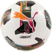 Мяч футб. PUMA Orbita 6 MS, 08433501, р.5, 32 пан, ТПУ, машинная сшивка, бело-мультиколор