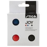Мяч для наст. тенниса Stiga Joy, 1110-5240-04, диам. 40+мм, пластик, упак. 4 шт, мультиколор
