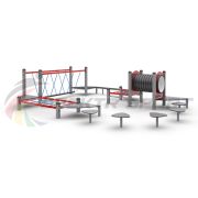 Уличный спортивный комплекс Полигон детский