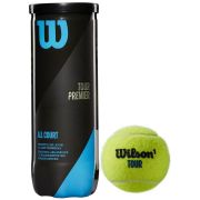 Мяч теннисный WILSON Tour Premier All Court, WRT109400, одобр.ITF, фетр, нат.резина,. уп.3 шт