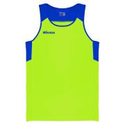 Майка для пляж. вол. муж. MIKASA MT5041-038-XXL, р.XXL, 100% полиэстер, салатово-голубой